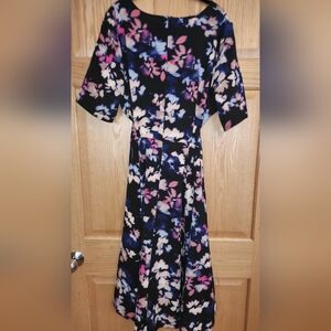 Lane Bryant Floral Print Midi Dress Size 22